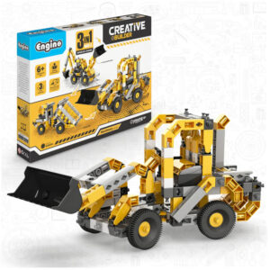 Engino Creative Builder Wheeled Loader Machinery Set Cb-M20
