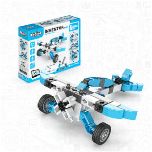 Engino Inventor Mechanics "Acrobatic Plane" With 5 Bonus Models In11