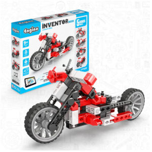 Engino Inventor Mechanics "Custom Bike" With 5 Bonus Models In31