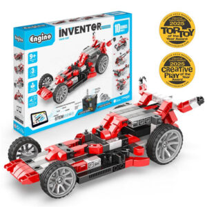 Engino Inventor Motorized "Race Car" With 10 Bonus Models In50