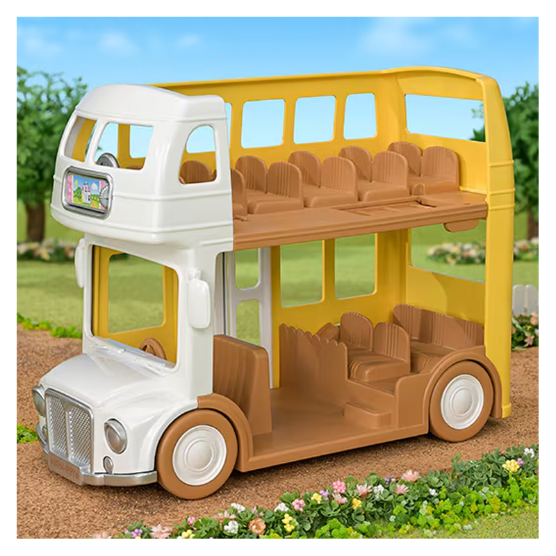 Sylvanian Διωροφο Λεωφορειο Βρεφονηπιακου Σταθμου 5879 - Image 2